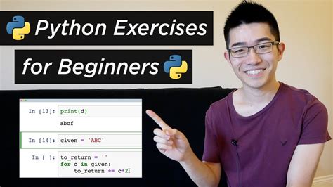 The <b>exercises</b> have categories 1-3 to test your understanding of the day's concepts. . Python practice exercises for beginners